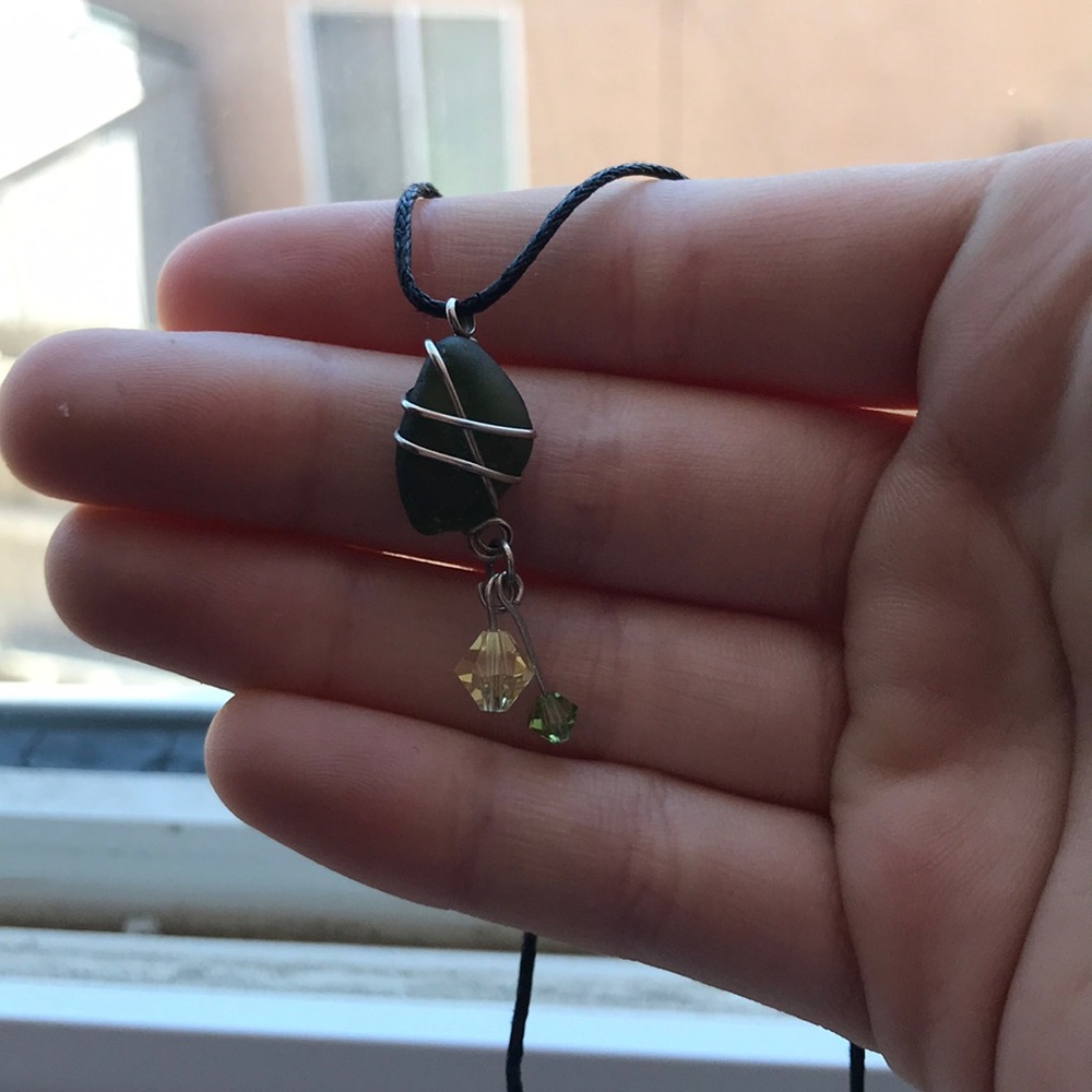 Amazing green necklace!